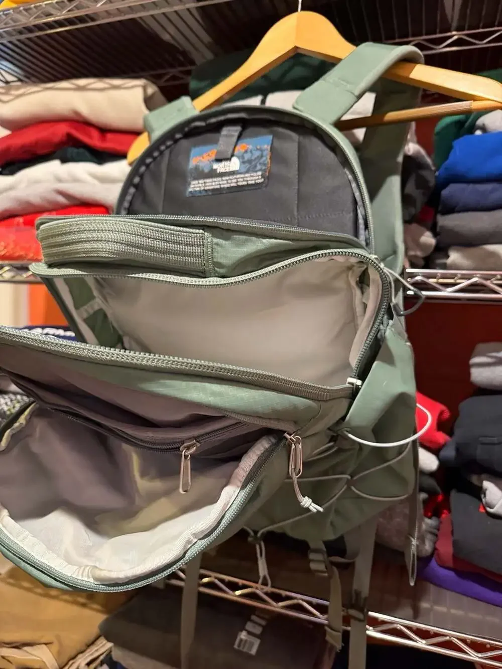 The North Face Borealis Luxe Commuter Laptop Backpack Slate Moss/Bark Mist